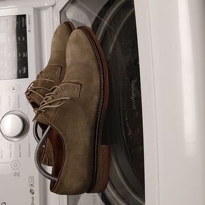To Boot Men's Taupe Suede Lace-Up Oxfords